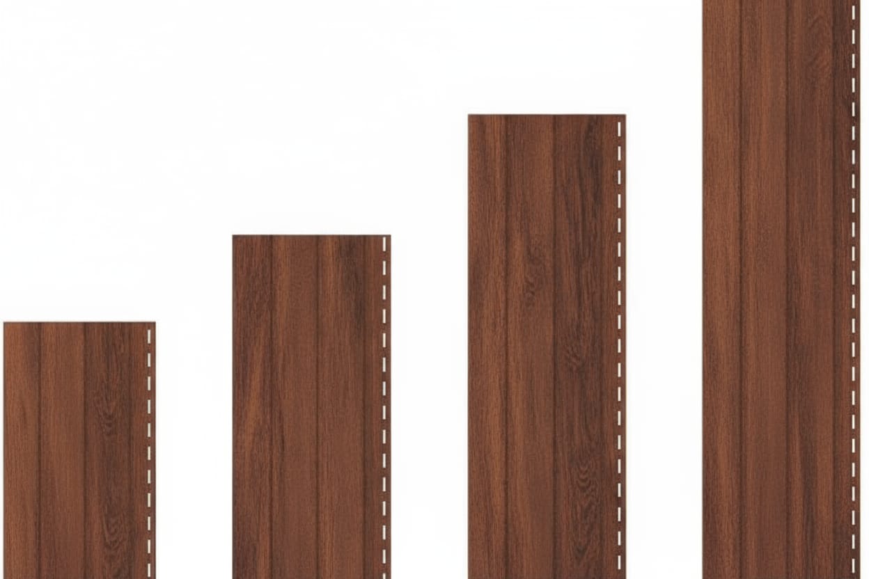 Visualization of ALIS Custom Soffit Panel Lengths